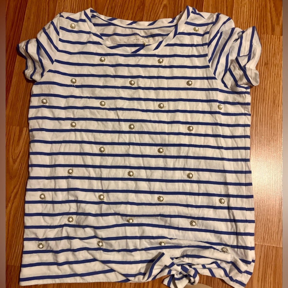 Lilly Pulitzer size M tie shirt